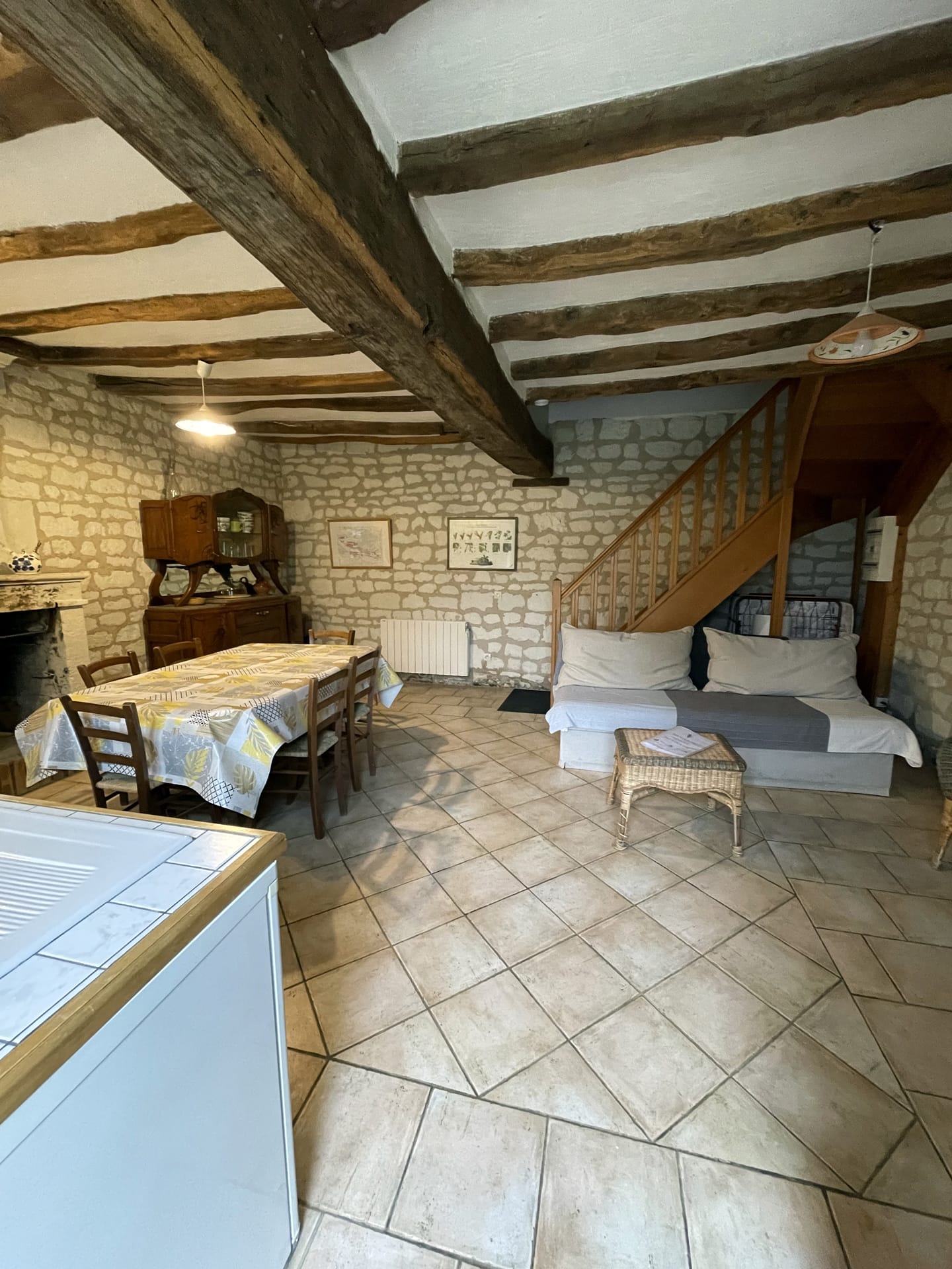 Salon / Salle à manger de l'annexe